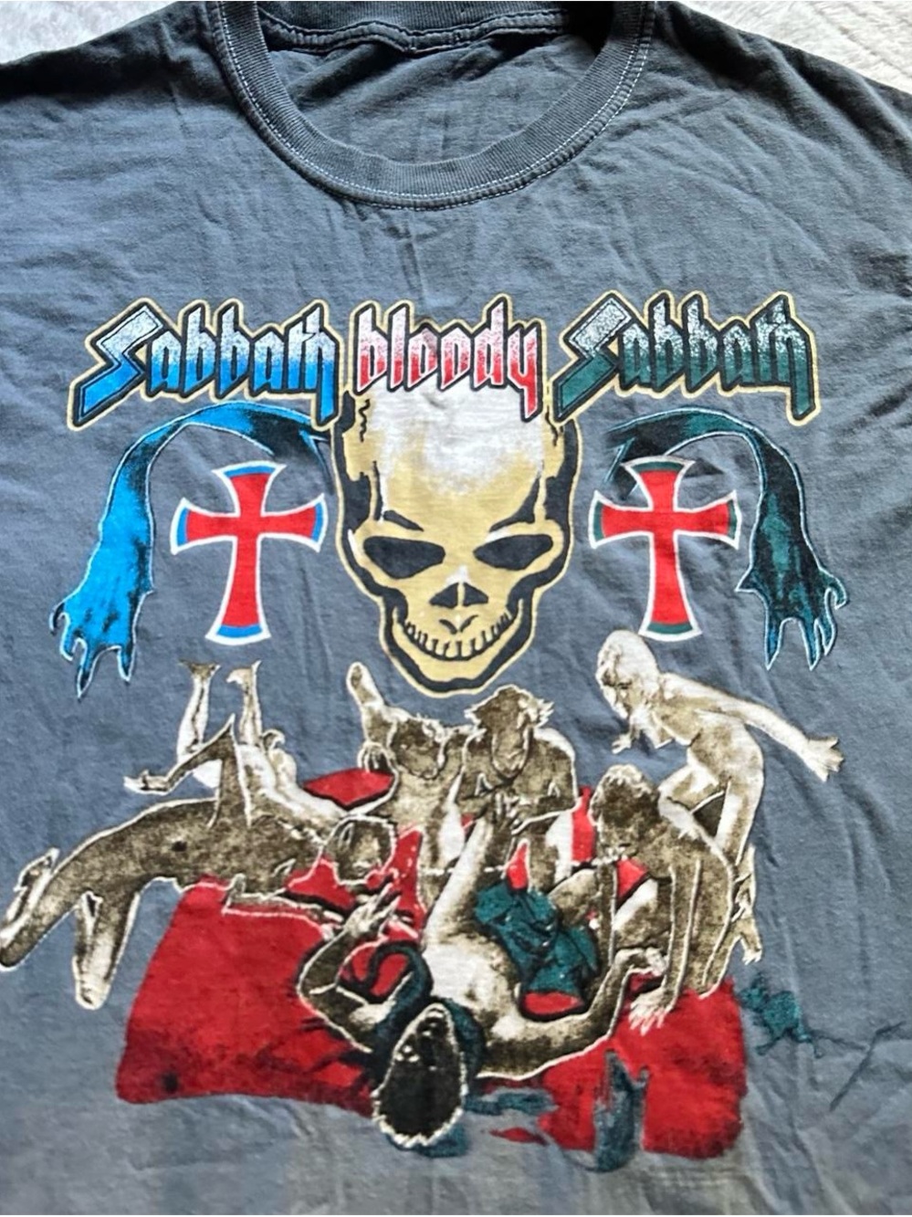 Ozzy Osbourne Sabbath Bloody Sabbath Graphic Tee - Black S
